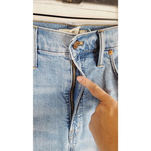 MADEWELL THE PERFECT VINTAGE STRAIGHT JEAN, SZ 30 - Picture 4 of 14